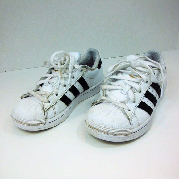 adidas | Shoes | Adidas Ortholite Super Stars Youth Tennis Shoes2 | Poshmark